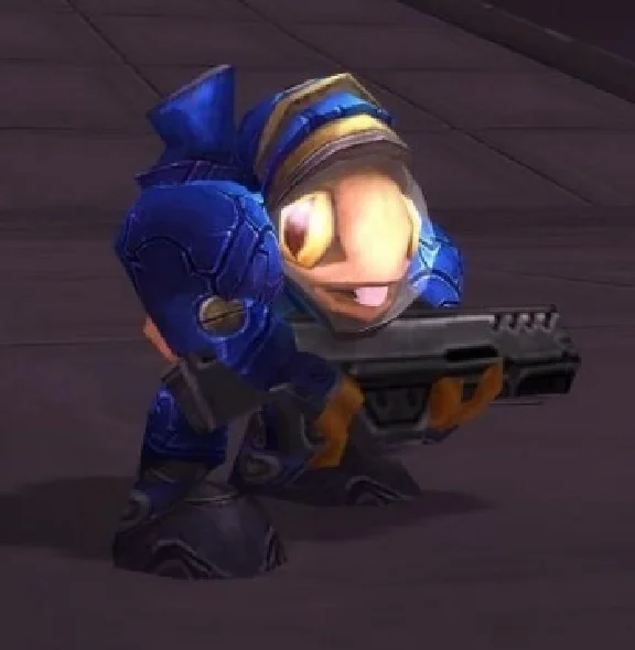 Grunty Marine Murloc Pet urchin Blizzcon 2009