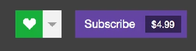 Twitch Gift Subscriptions на любой канал 1-3 уровня саб