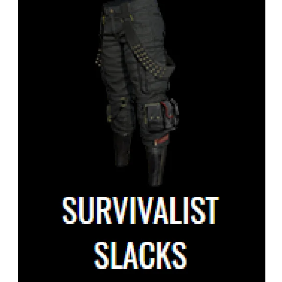 PGI Survivalist Slacks 👖(LEGAL CODE) Region Fre