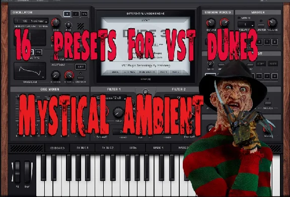 MYSTICAL AMBIENT 15 PRESETS FOR VST DUNE 3