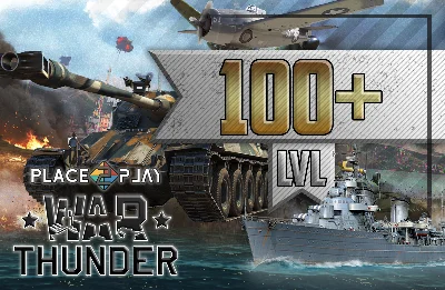 WAR THUNDER 100+ LVL | CASHBACK | WARRANTY
