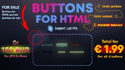 6 new buttons for HTML and etc + new helmet for free!