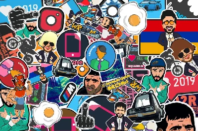 Draw stickers for WhatsApp, Telegram