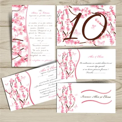 Wedding set “Spring №47”