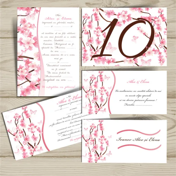 Wedding set “Spring №47”