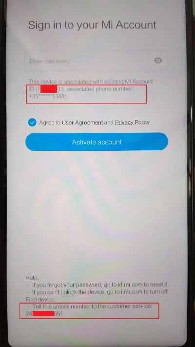 Xiaomi Mi Account официальная разблокировка RU KZ Clean