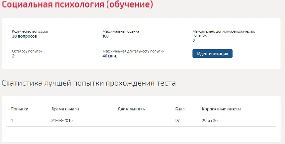 Социальная психология.Тест Синергия
