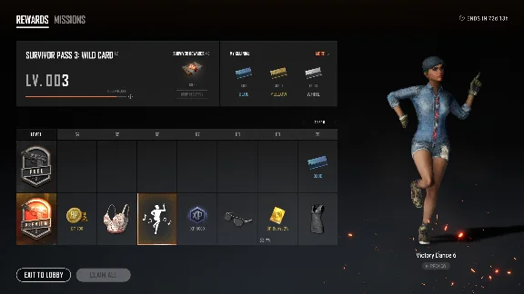 PUBG Survivor Pass 3: Wild Card DLC |Steam Gift| РОССИЯ