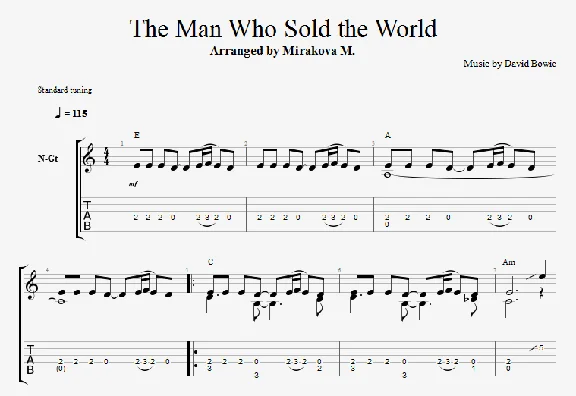 The Man Who Sold The World