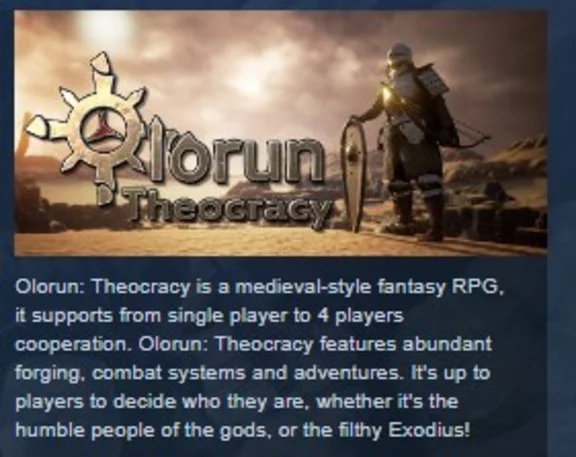 Olorun: Theocracy STEAM KEY REGION FREE GLOBAL 💎
