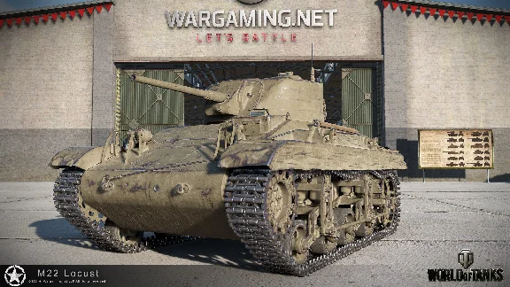 Invite \ WoT - M22 Locust + 500 Gold + 10 days PA