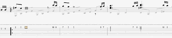 Enchanted, bewitched tabs and notes