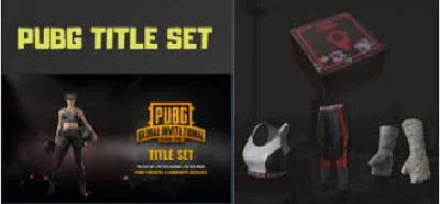 PUBG - PGI Title Set Crate - Region Free
