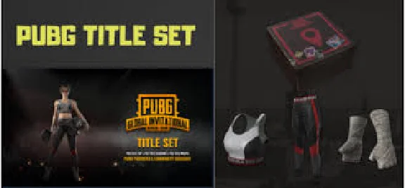 PUBG - PGI Title Set Crate - Region Free