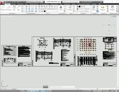 Свайной фундамент для здания