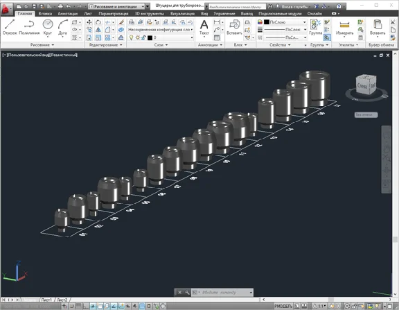 Pipe fittings for nuclear power plants