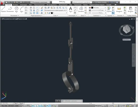 Подвески с одной тягой для труб