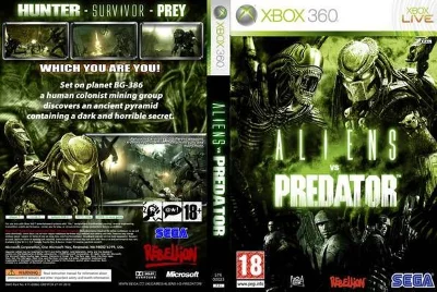 47 XBOX 360 Aliens vs. Predator + Hitman + 3