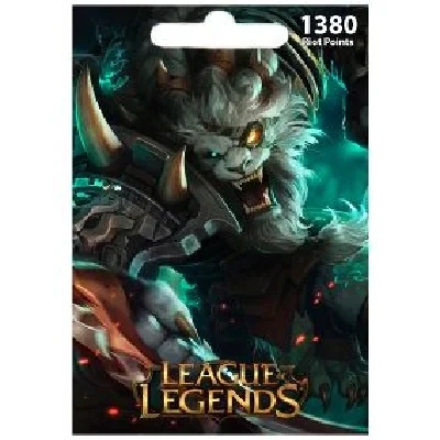 LoL 1380 RP / Valorant 950 Poins Gift Card (EU servers)