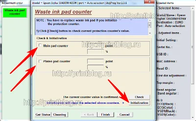 Adjustment program для Epson Stylus SX430W, SX435W