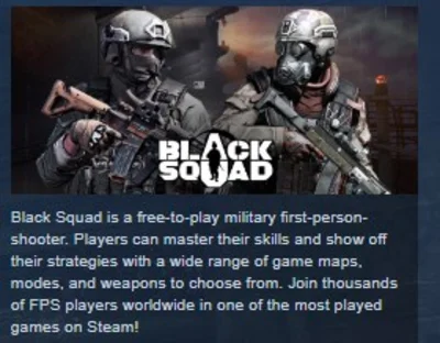 Black Squad DLC Package STEAM KEY REGION FREE GLOBAL
