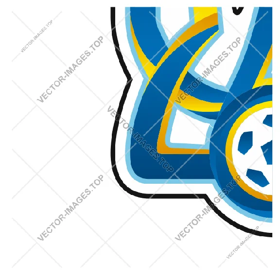 Football Federation (Ukr), Vector image (vinyl-ready)