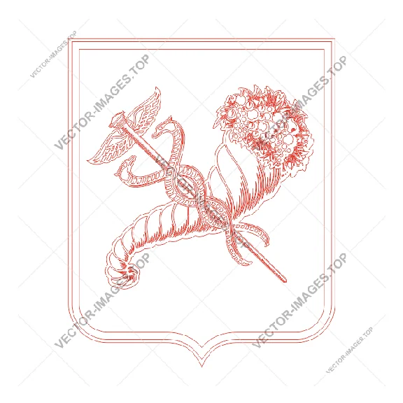 Kharkov (Ukraine), Coat of arms (vinyl-ready)