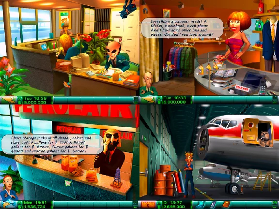 Airline Tycoon Deluxe (Steam key) @ RU