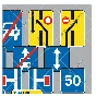 Road signs of Ukraine - Information, Vector image
