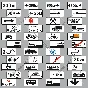 Road signs of Ukraine - Plates, Vector image