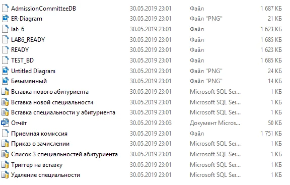 DB SQL Server Admission Office