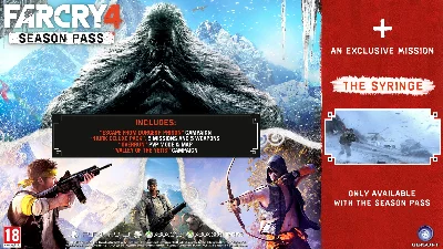 Far Cry 4. Season Pass (Uplay key) @ RU