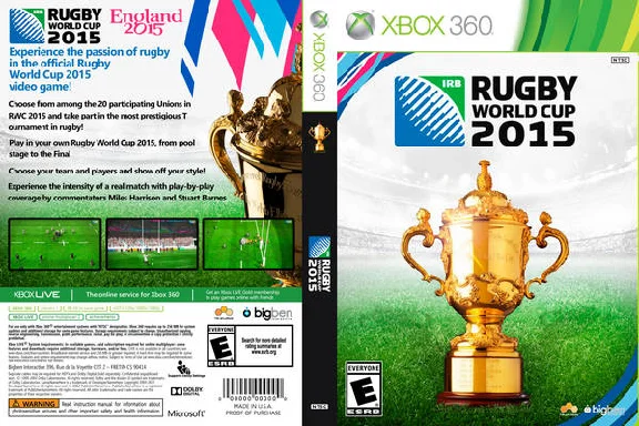 XBOX 360 105 Spider Man 3 + Rugby World Cup 2015 + 14