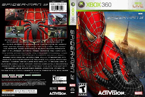 XBOX 360 105 Spider Man 3 + Rugby World Cup 2015 + 14