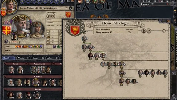 Crusader Kings II: Dynasty Shield Pack Steam key @ RU