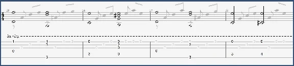 Kings night Verona tabs for guitar