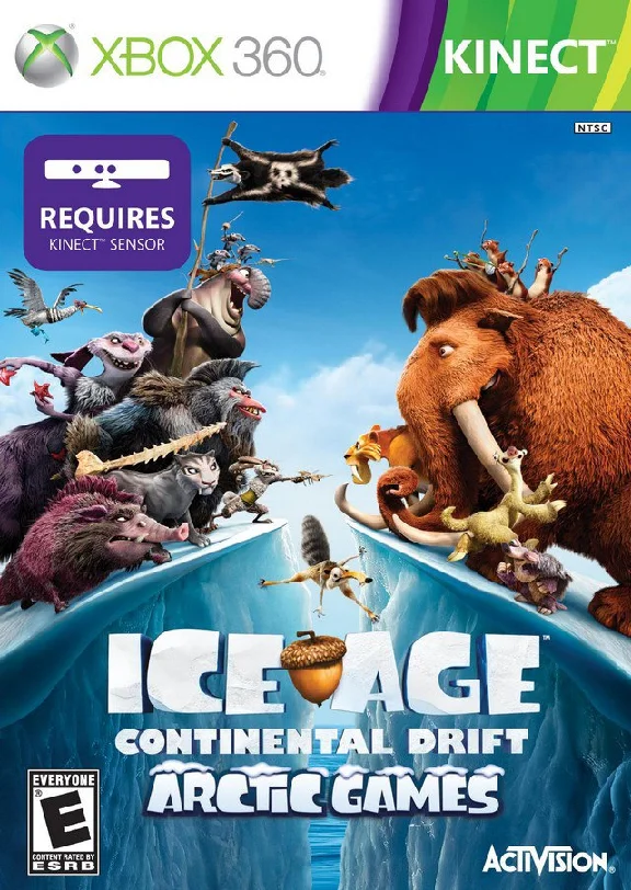Xbox 360 | Disneyland + Kung-fu + Ice age 4 | TRANSFER