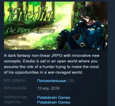 Eredia: The Diary of Heroes 💎 STEAM KEY REGION FREE