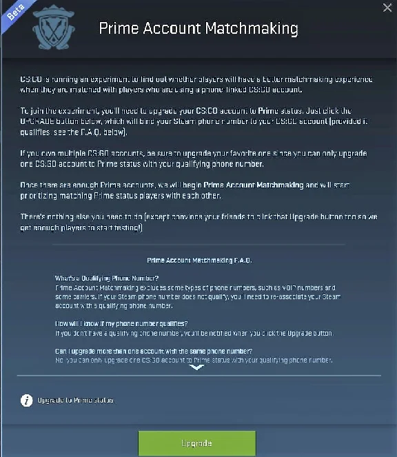 CS:GO Prime Status✔️( SDA + Steam Guard )✔️CSGO PRIME✔️