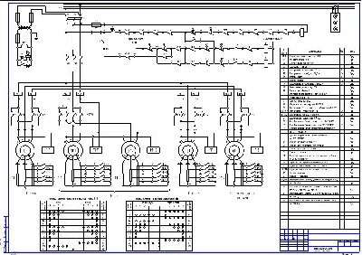 Electric circuit bridge crane