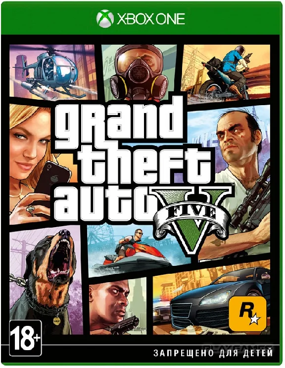 ❤️🎮 GTA 5 + NBA 2K19 Xbox ONE🥇✅ Grand Theft Auto V