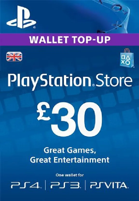 PLAYSTATION NETWORK (PSN) - £30 GBP (UK) 🎮 СКИДКИ