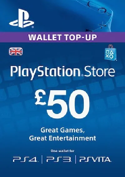 PLAYSTATION NETWORK (PSN) - £50 GBP (UK) 🎮 СКИДКИ
