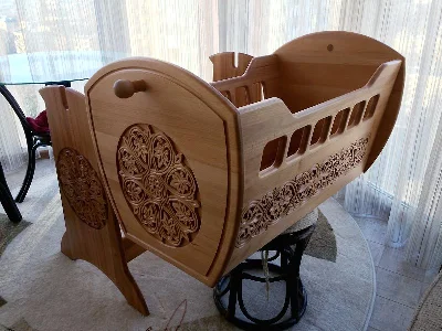 Cradle carved (ArtCAM 2011, vectorCorelDRAW)