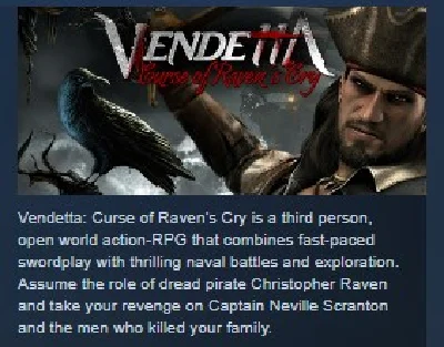 Vendetta - Curse of Raven´s Cry Deluxe Edition STEAM 💎