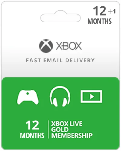 Xbox Live Gold 12 + 1 месяцев | Xbox One | + 1 м GIFT