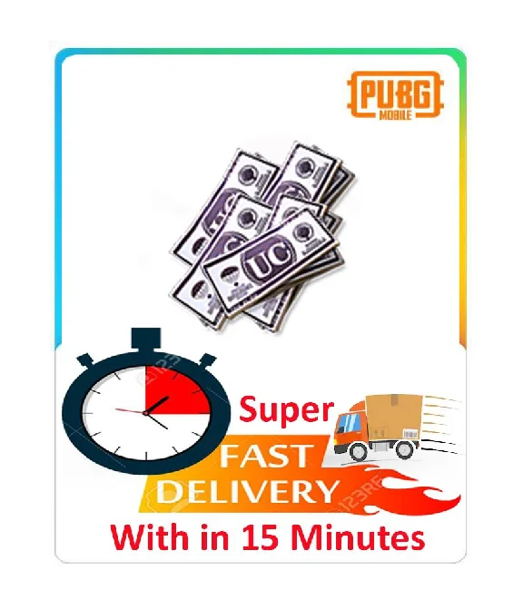 PUBG Mobile 690 UC Unknown Cash TOPUP Instant Delivery