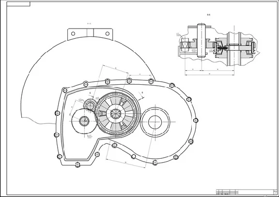 Plans transmission of VAZ-2108