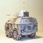 №12 2010. The armored car armored with 85 mm cannon.
