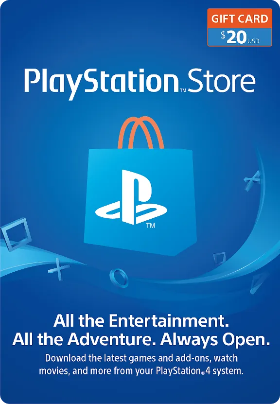 PSN (Card Payment | Gift Card) 20 USD - USA